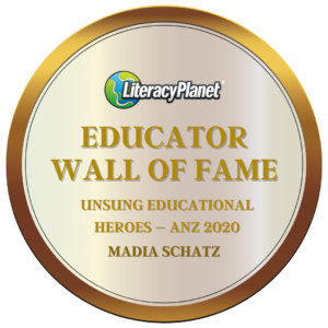 Portrait of Madia, an Unsung Educational Hero recognized in ANZ 2020.