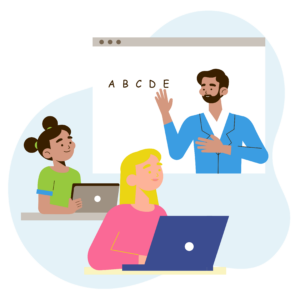 Icon for For Primary and Secondary <br> students