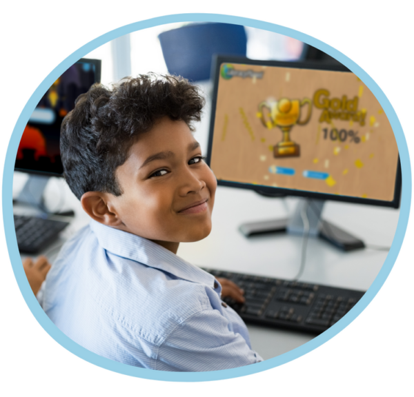 Child play literacy game