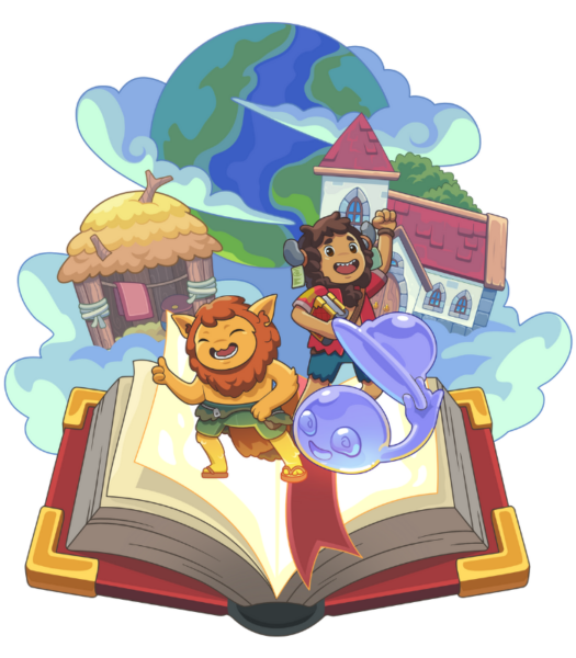 StoryVerse Character Welcome Preview - Illustrated character design for StoryVerse
